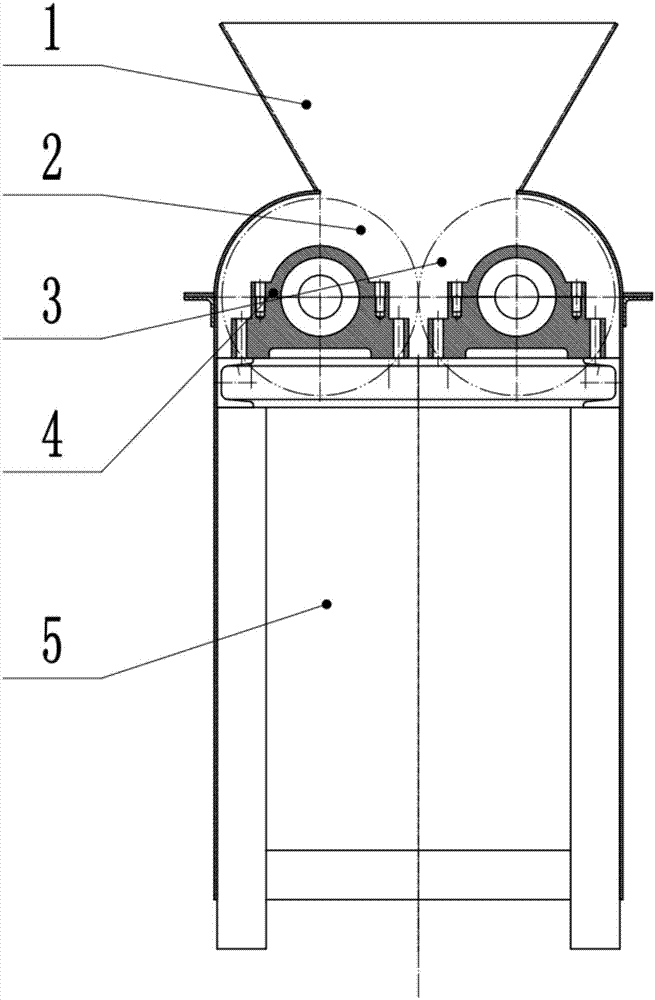 Polyphenyl foaming particle surface roughening machine