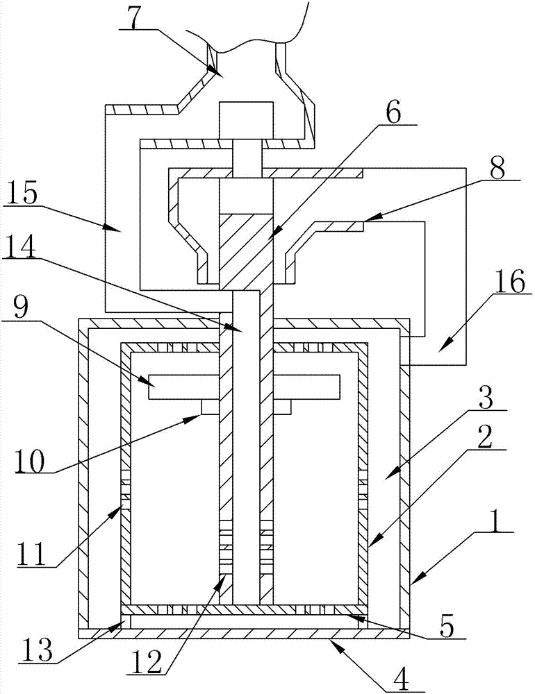 Furnace burden drying device