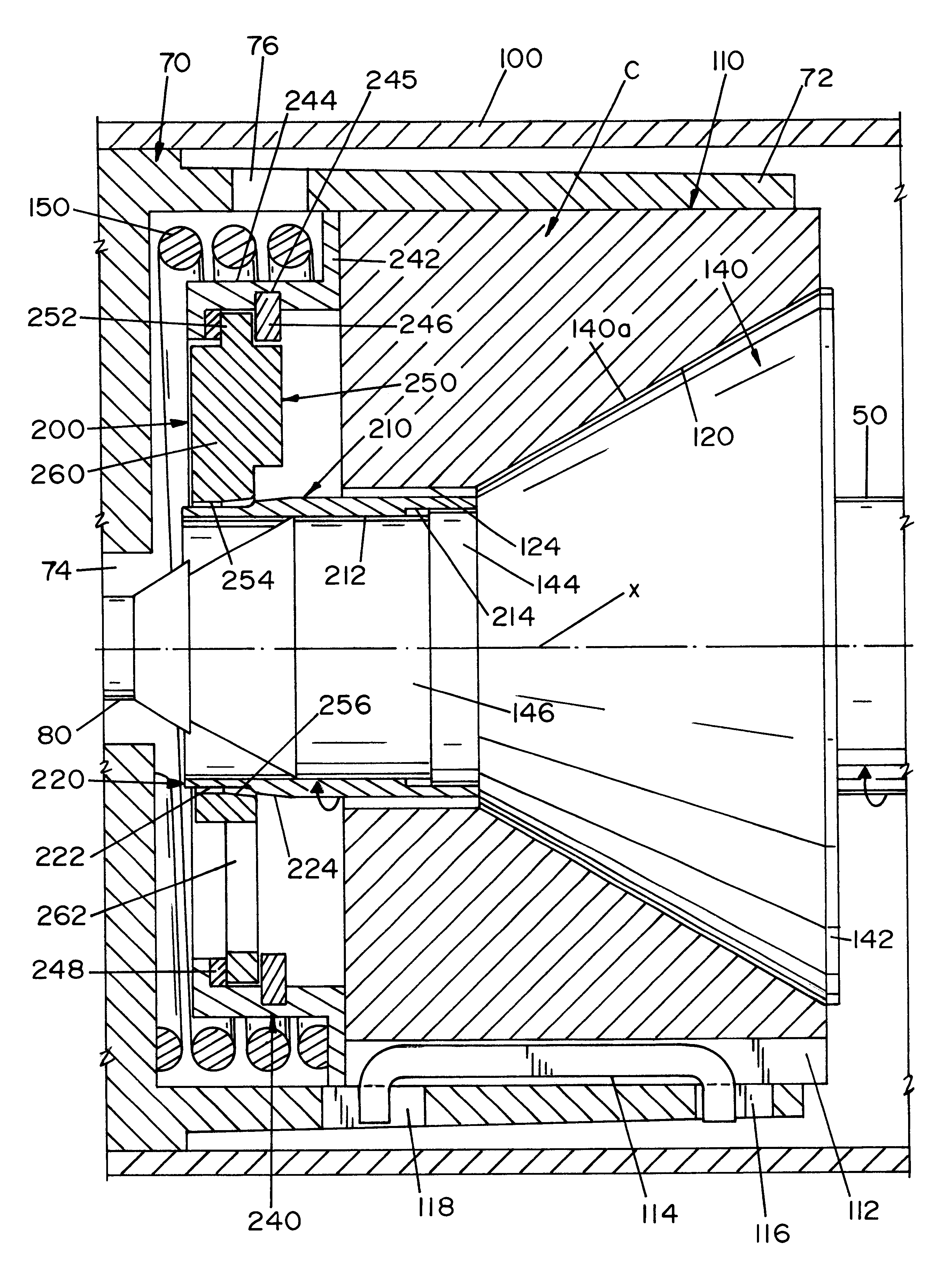 Rotary pump with bearing wear indicator