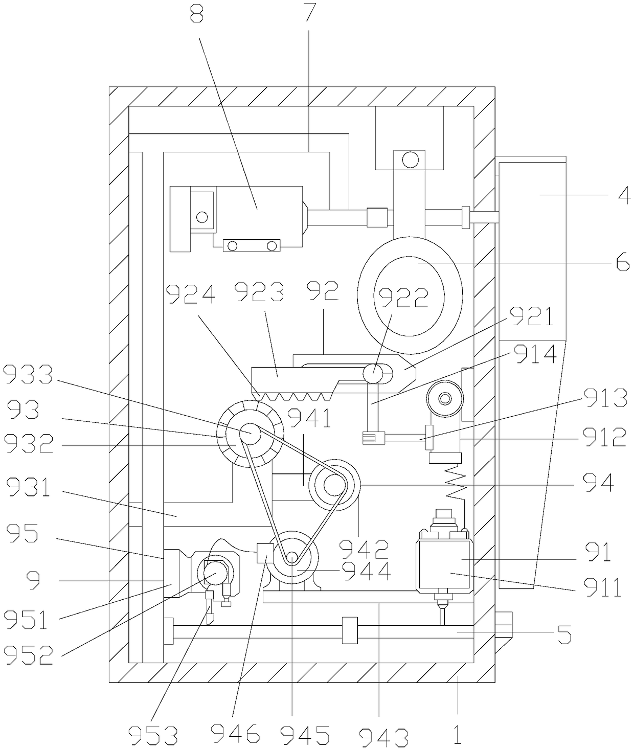 Multifunctional dust collection device for instruments