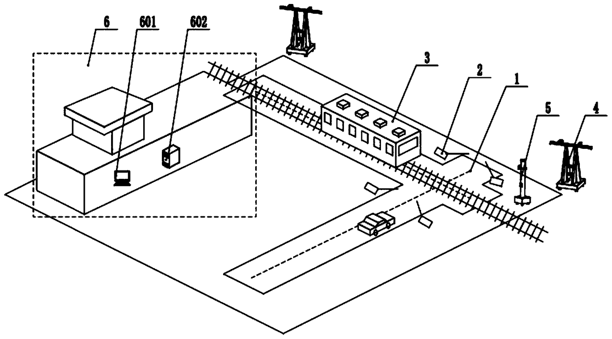 Intelligent locomotive detection and control device