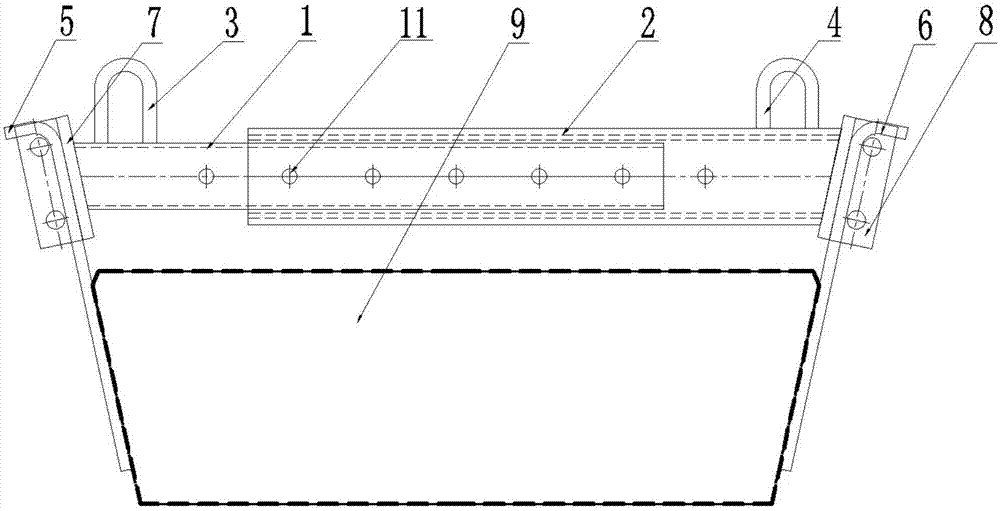 An assembled prefabricated road subgrade fixture