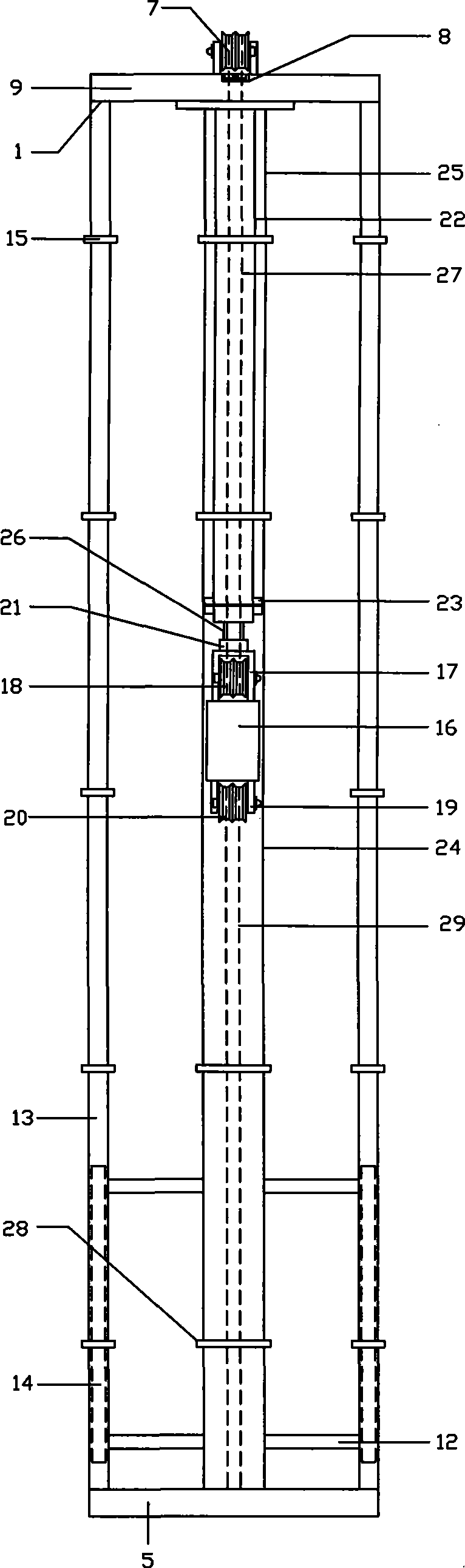 Hydraulic drive control device of elevator and manufacturing method thereof