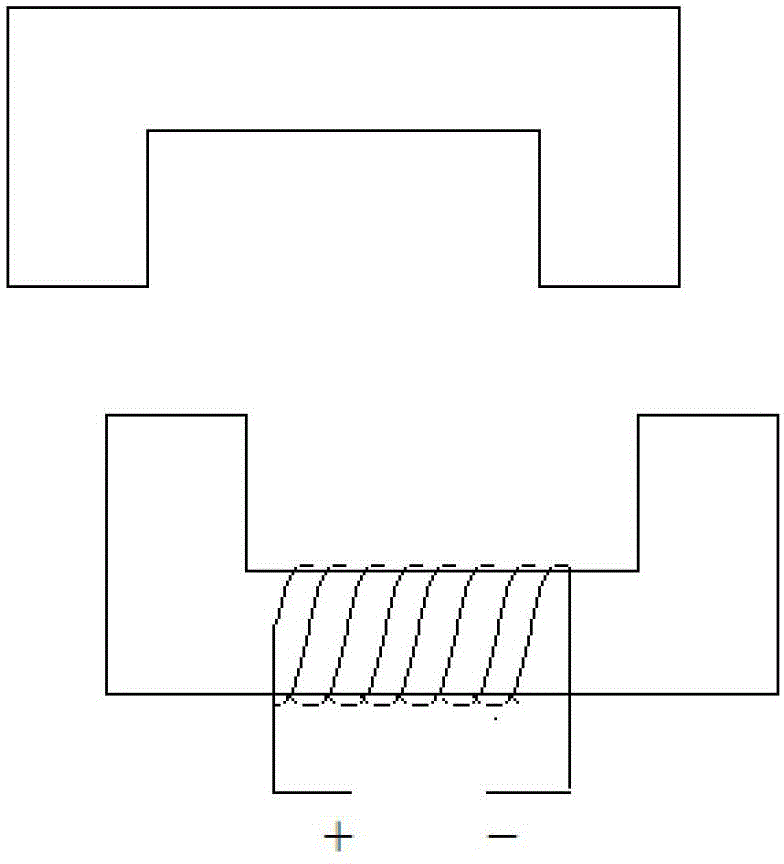 Vector magnetic fluid motor based on phase angle controlling