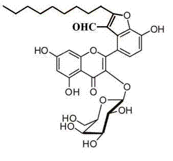 Application of Houttuynoid A in medicines for inhibiting tubercle bacillus