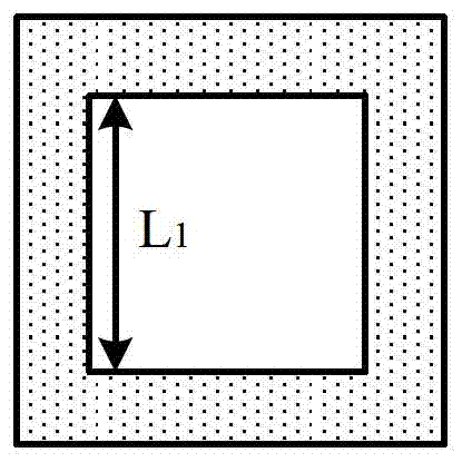 Photoetching layout, photoresist graph and method for measuring exposure error of photoresist graph