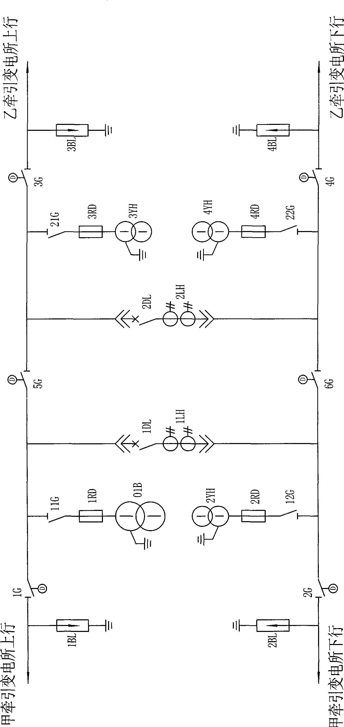 Novel power supplying system using electric railway direct feeding system of outdoor modularized electric device