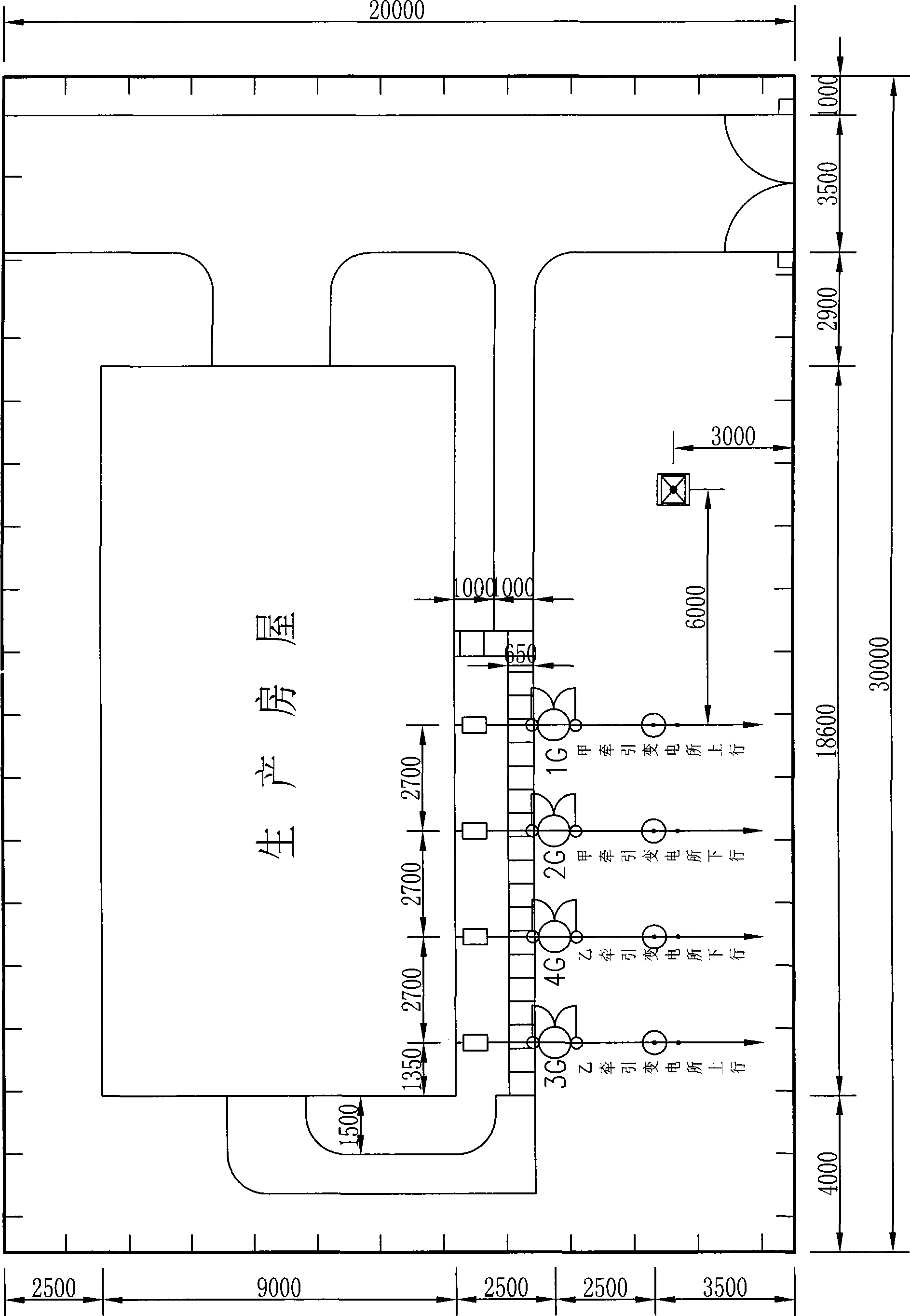 Novel power supplying system using electric railway direct feeding system of outdoor modularized electric device