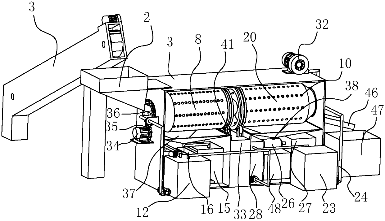 Environment-friendly automatic rivet nut cleaning system