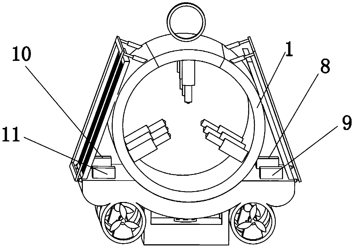 An intelligent inspection device for high-voltage lines