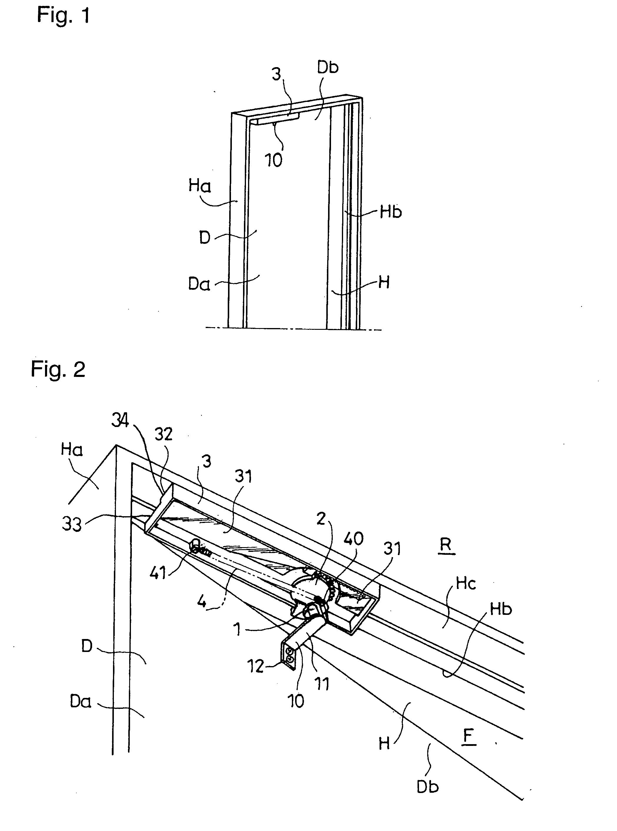 Withdrawing mechanism