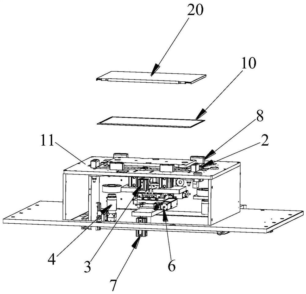 A soft frame attaching device