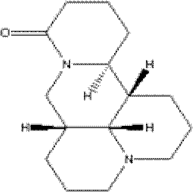 Cytisine and matrine insecticide water emulsion