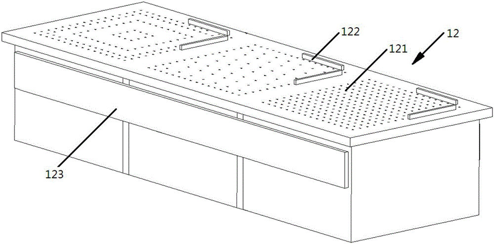 Three-axis-linkage automatic sand blasting device for diamond wire polycrystalline silicon slices