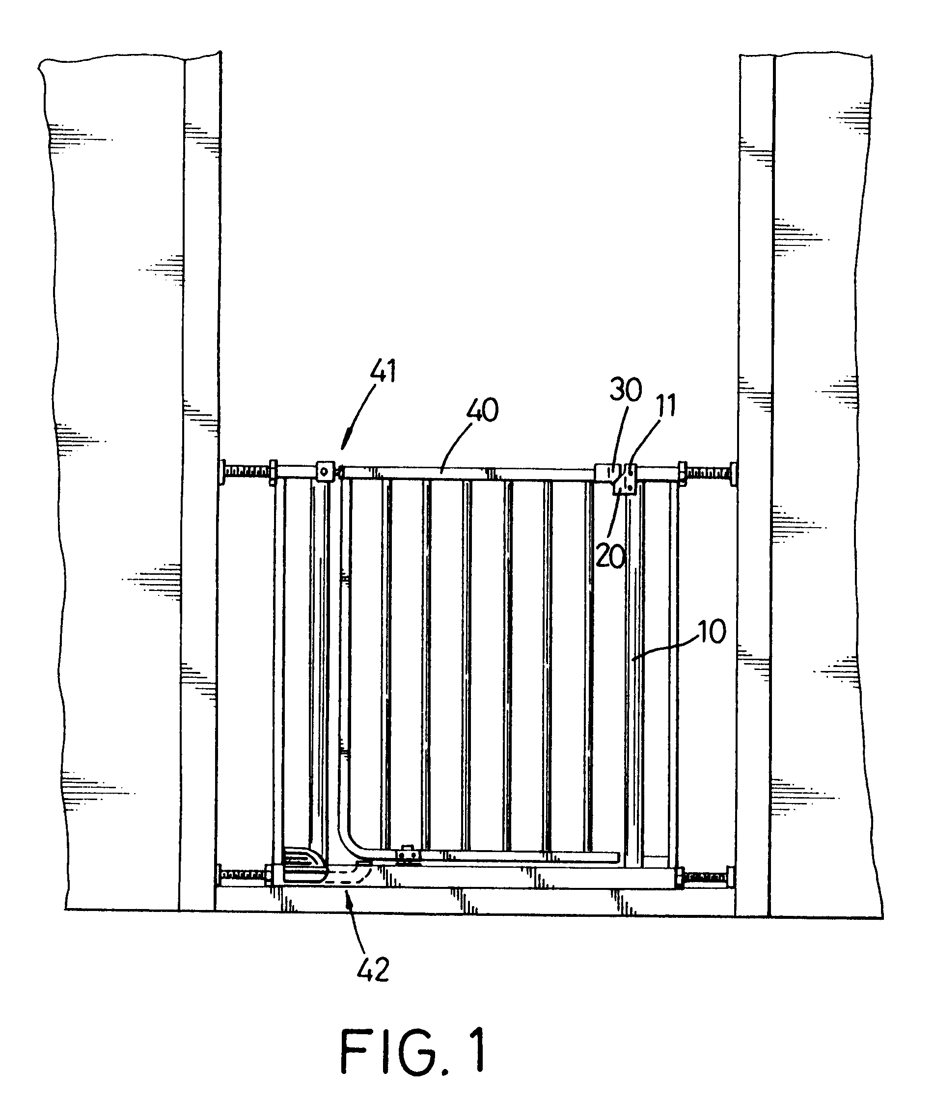 Self-closing safety gate hinge