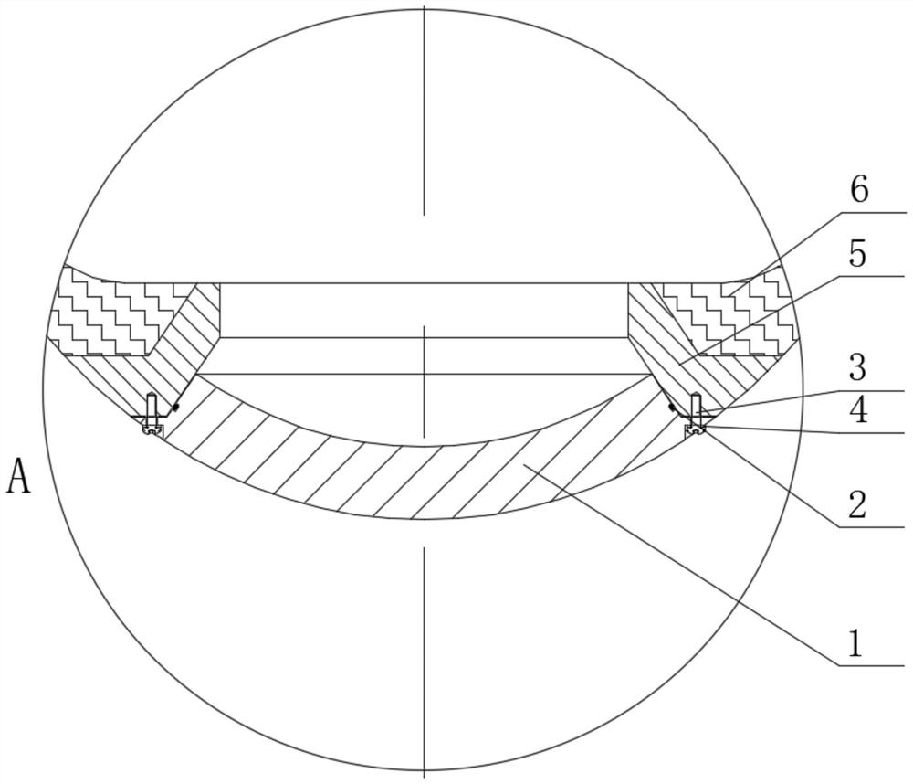 A deep-sea long-term pressure-resistant composite structure and its manufacturing method