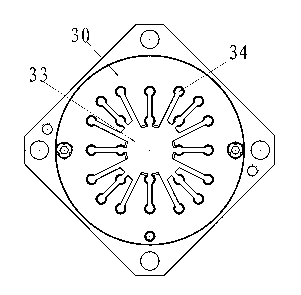 Analog control rod assembly of nuclear power station