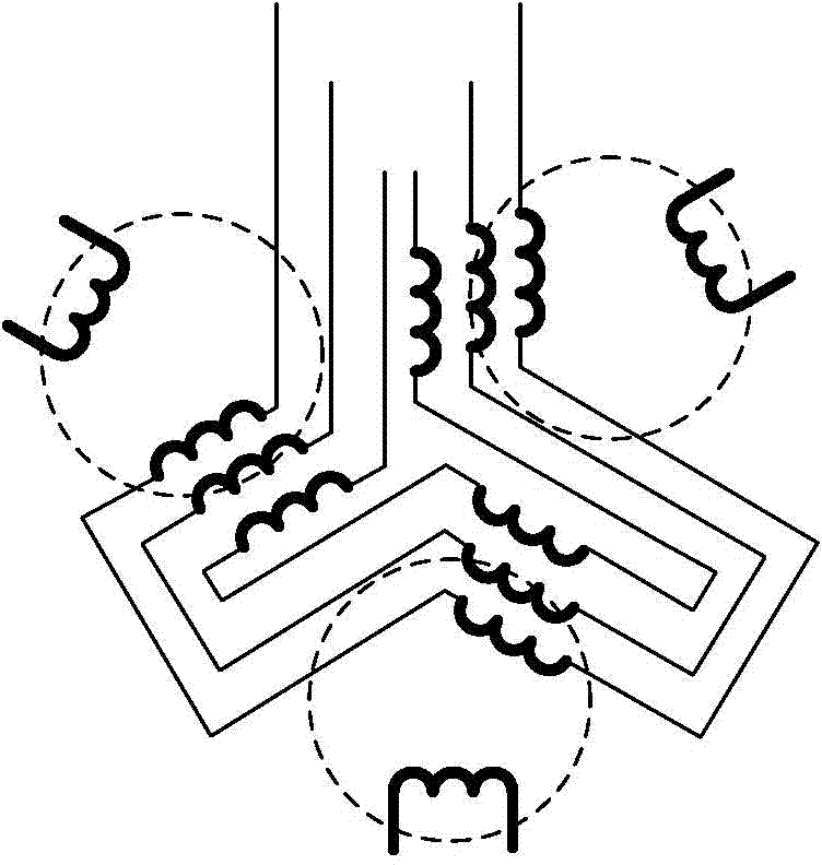 Permanent magnet synchronous motor drive control system and method of cascaded multilevel converter