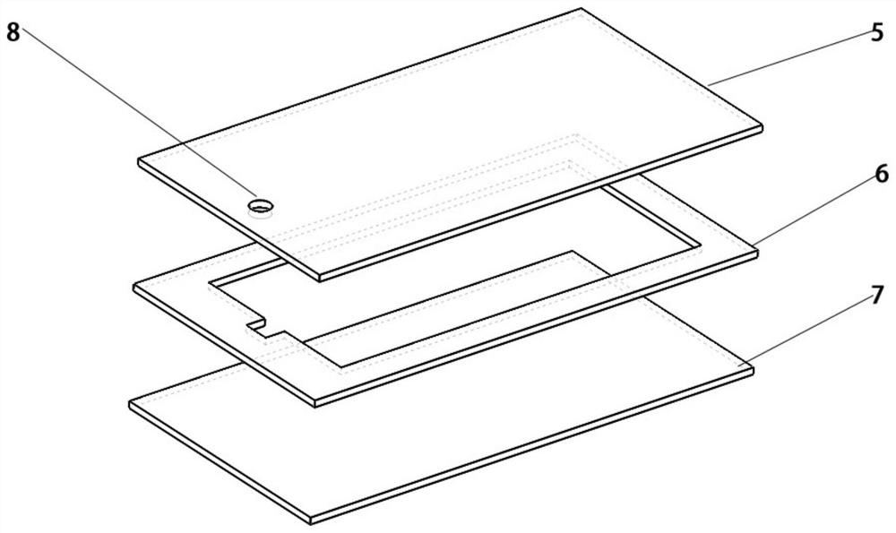 Biological culture micro-fluidic chip suitable for microgravity gyroscope assembly and cell culture method thereof