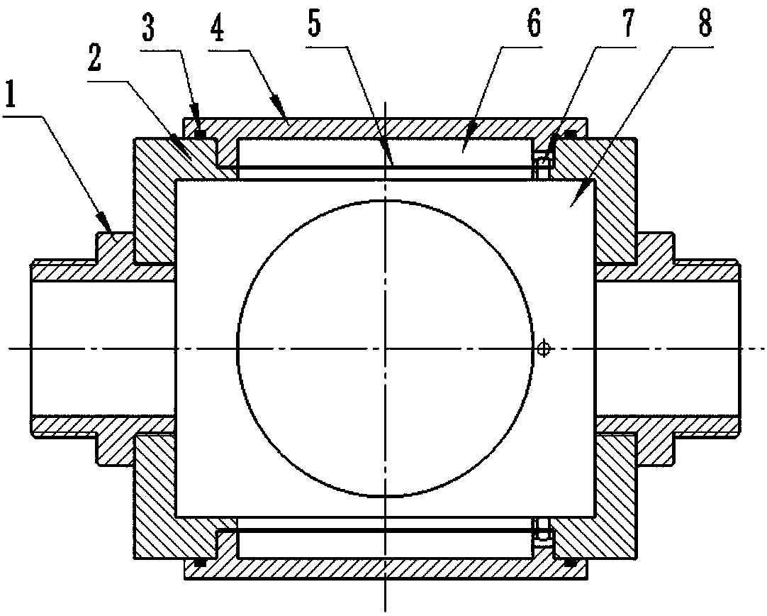 Pulsating pressure attenuating device for low frequency and performance testing method thereof