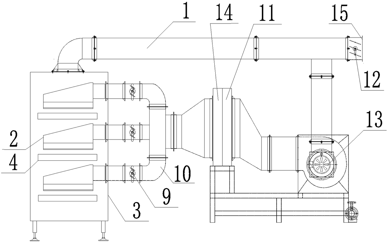 Device for drying gelatin foil