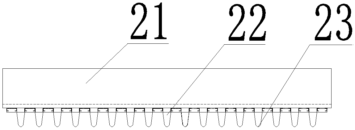 Device for drying gelatin foil