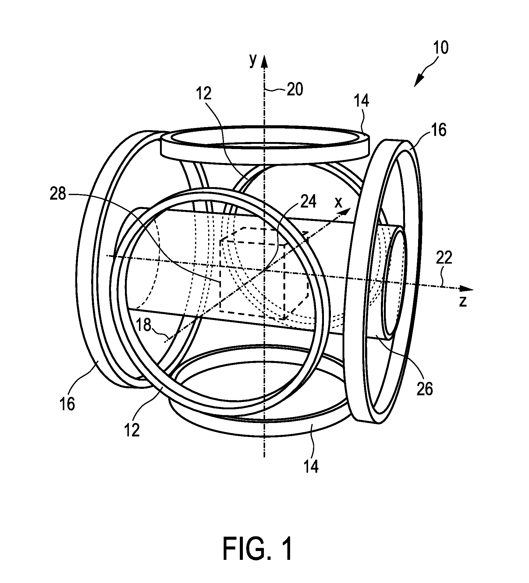 Removal of background in mpi