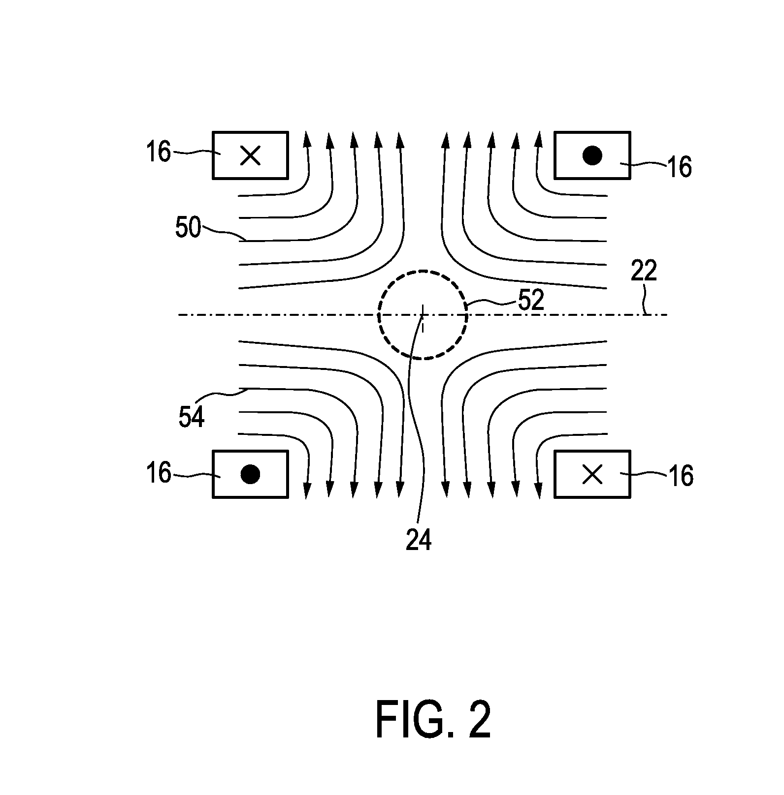 Removal of background in mpi