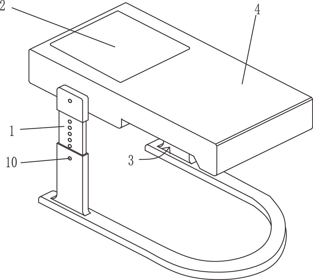 Circulating type card switching machine for infant early education