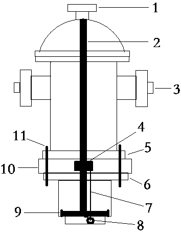 Remote state monitoring system of fire hydrant