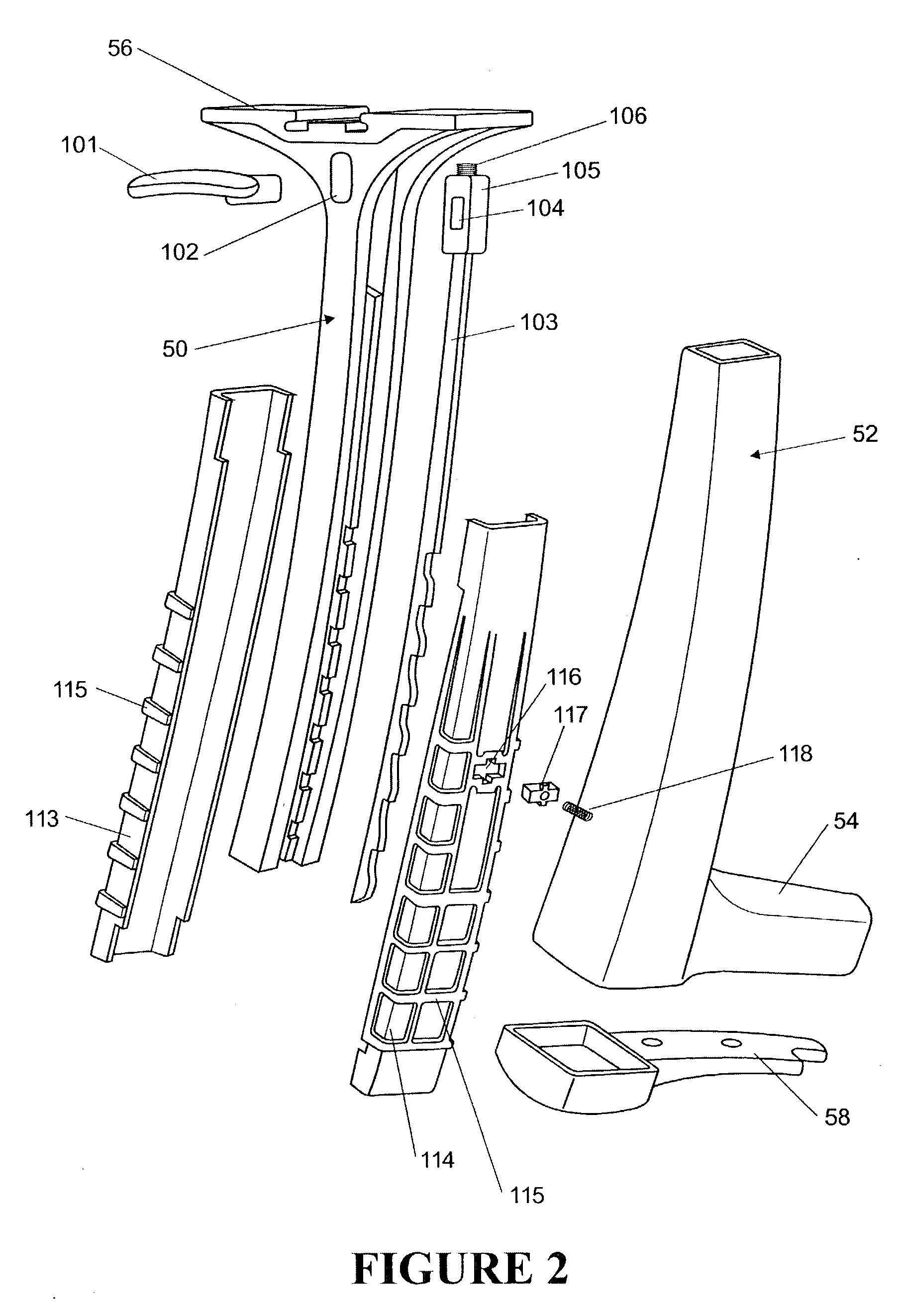 Height adjustable arm assembly