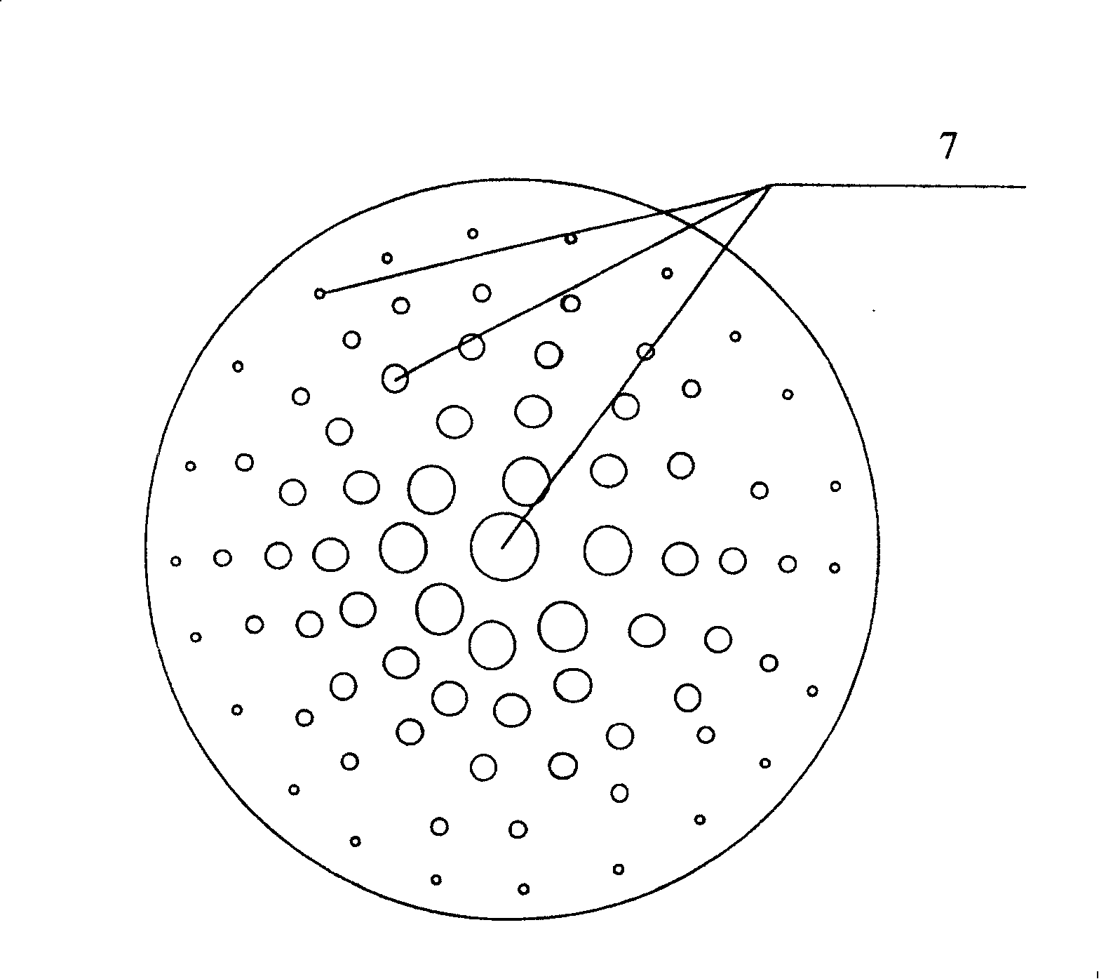 Non-contact type hydrojet grinding head in use for digital controlled polishing