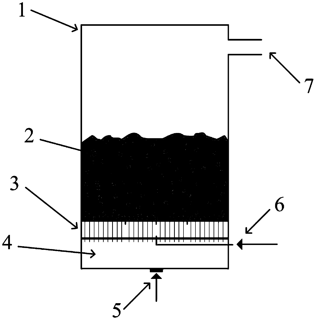 Fluidized bed combustion device for ammonia gas, power generation system and combustion method of ammonia gas