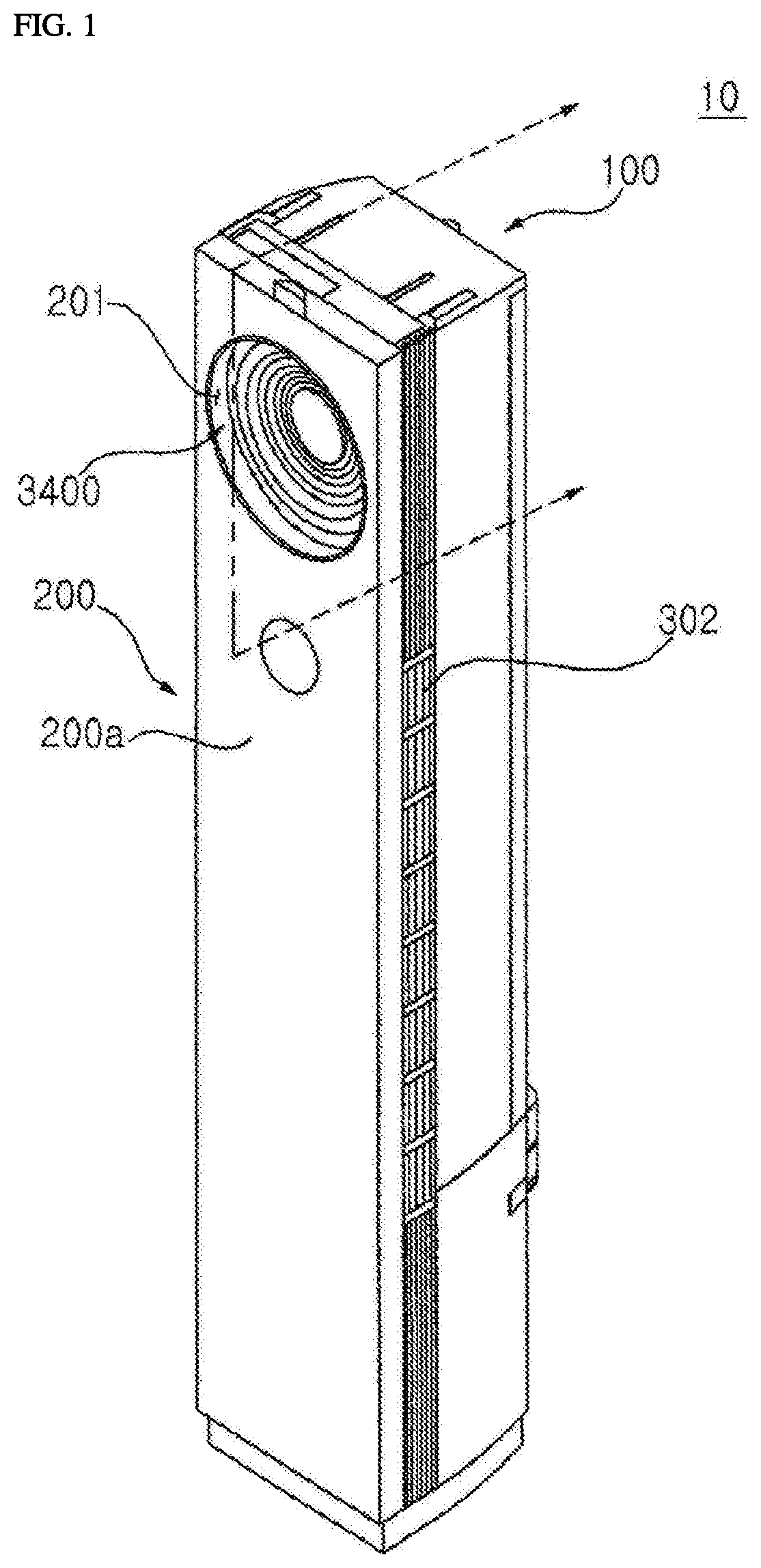 Indoor unit of an air conditioner