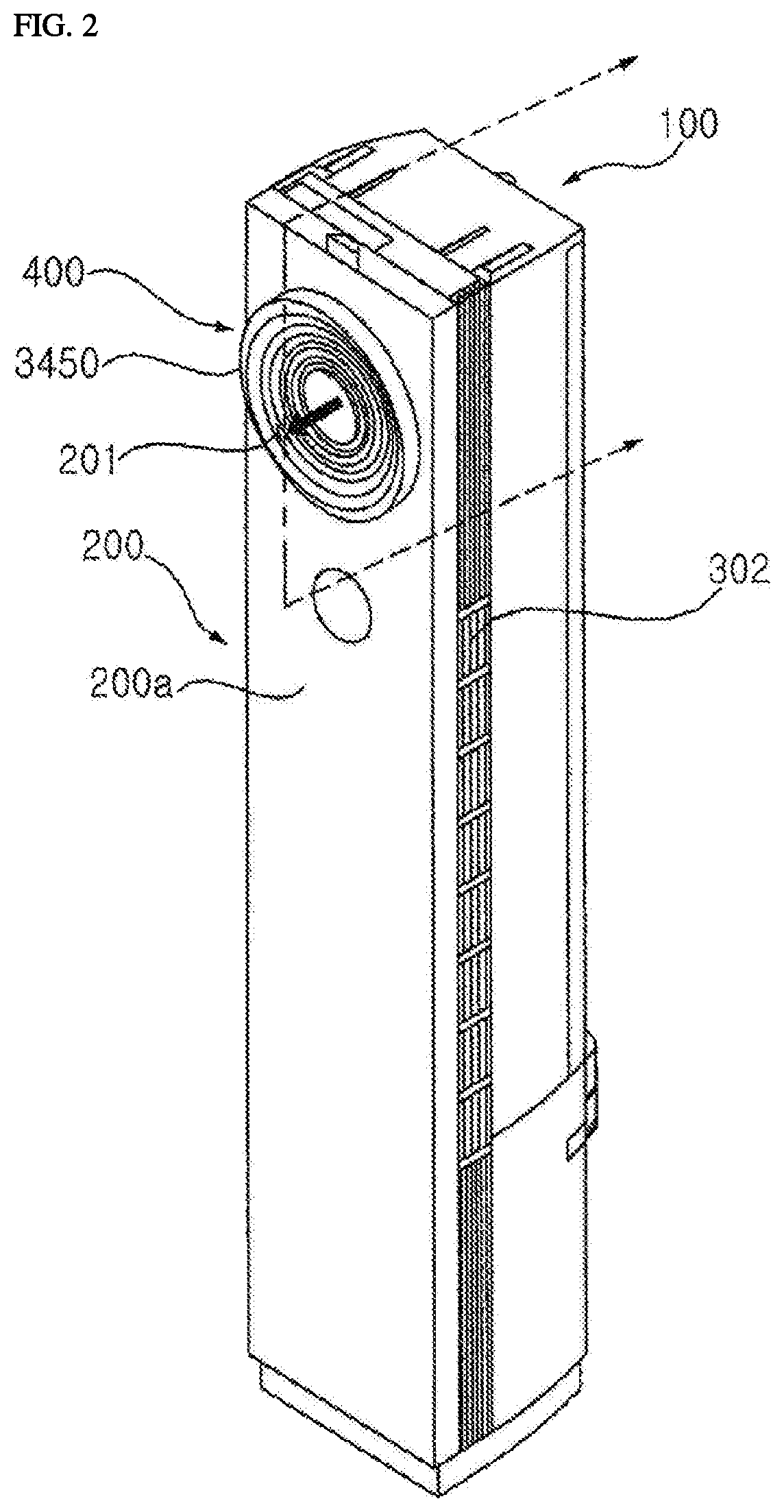 Indoor unit of an air conditioner