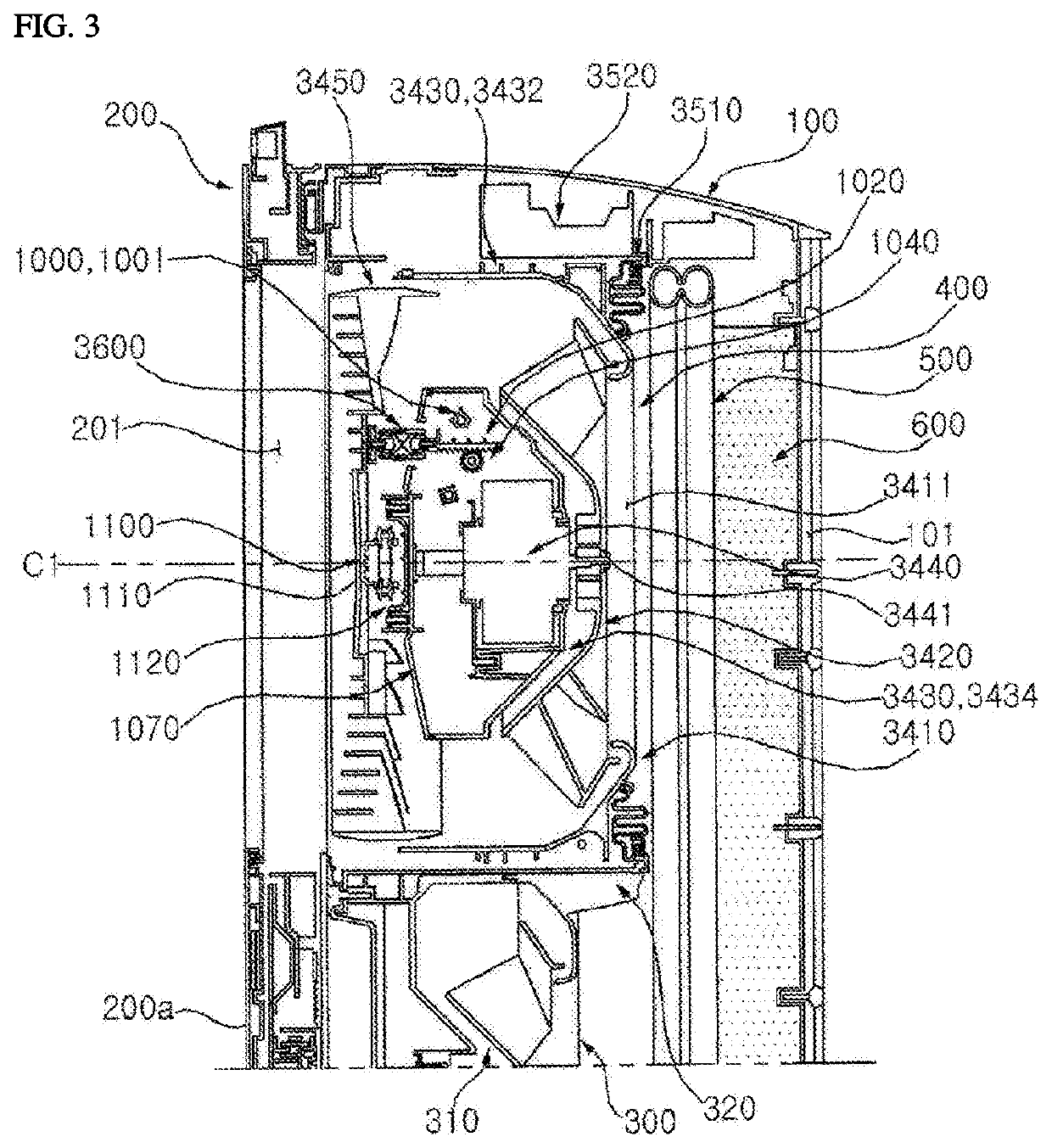 Indoor unit of an air conditioner