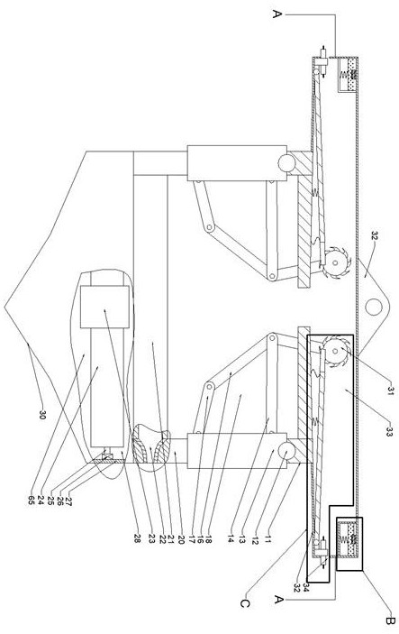 Air-drop isolation block for forest fire