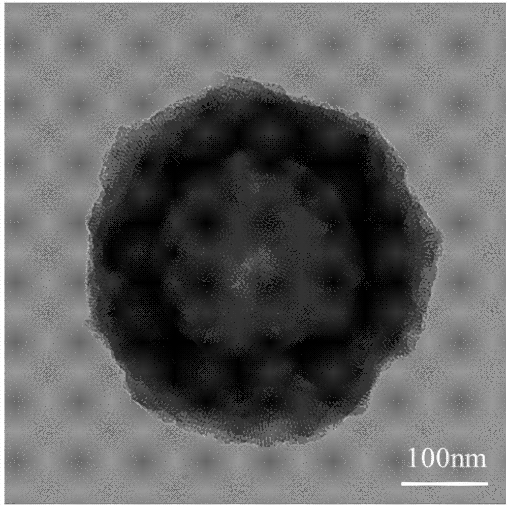 Novel polystyrene sulfonate-silicon oxide hybrid solid acid catalyst and preparation method thereof