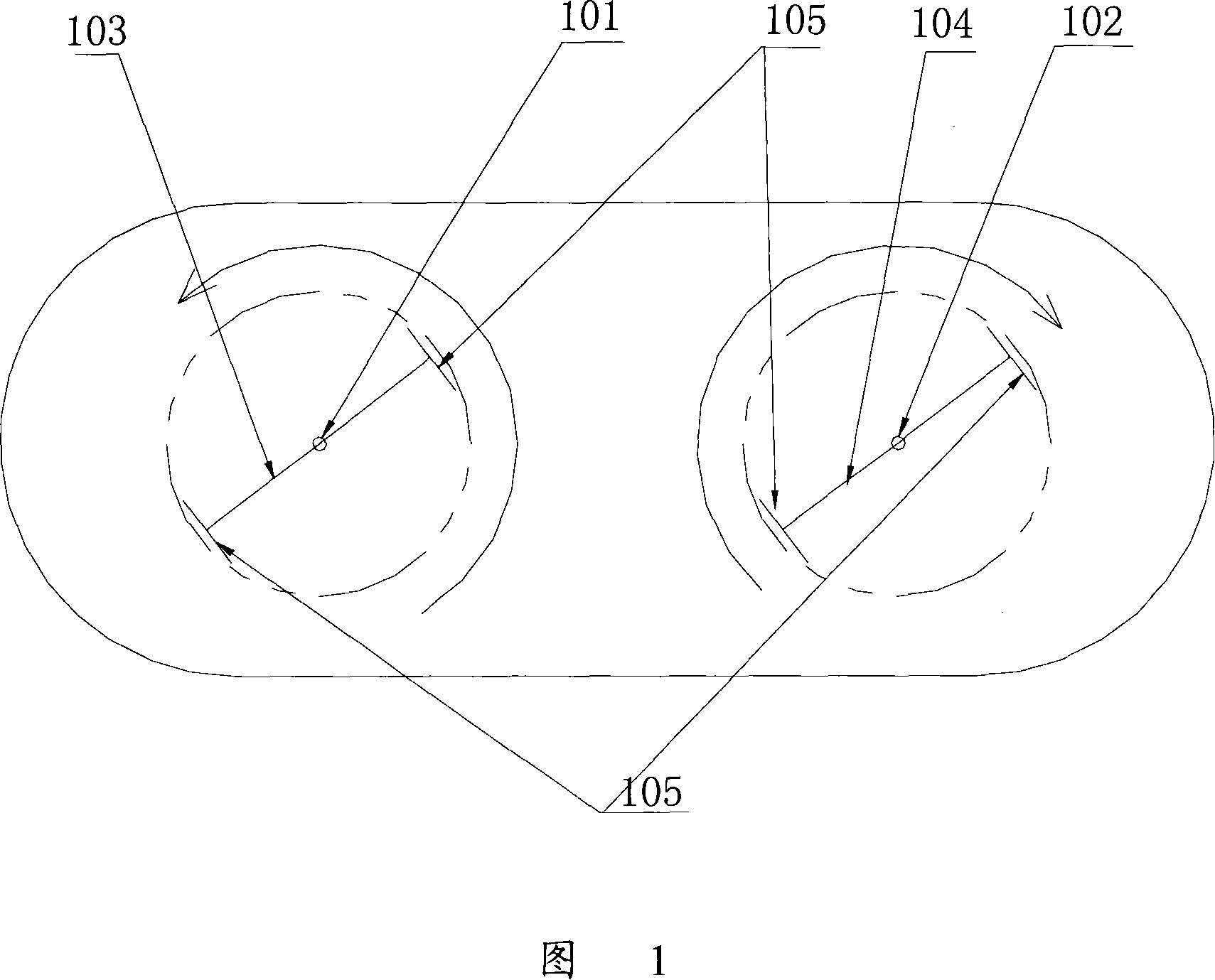 Mortar stirring device