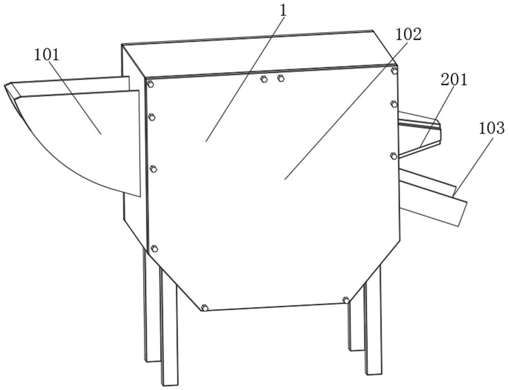 Glass screening device for construction waste