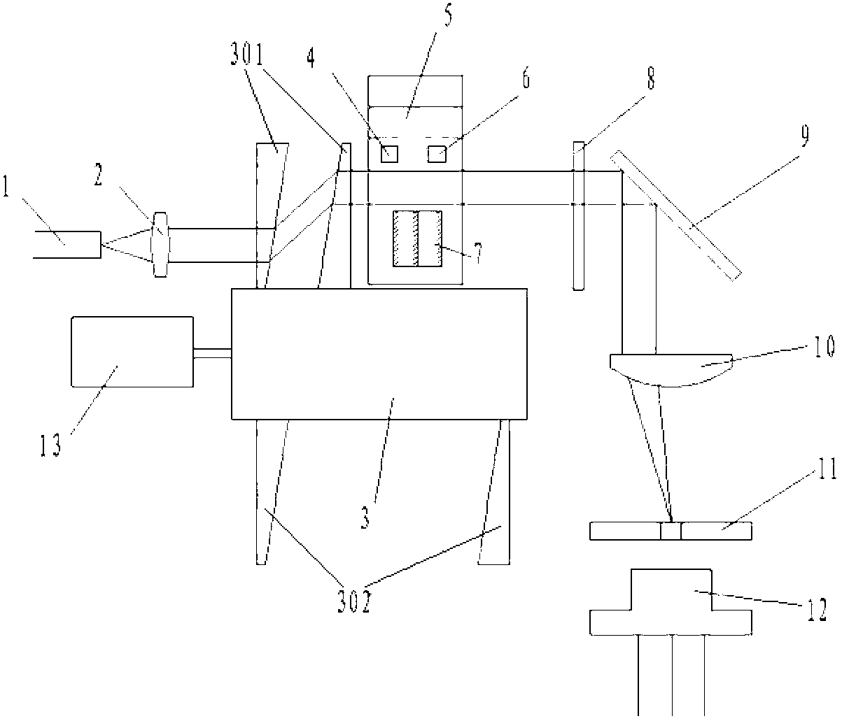 Miniature spectrometer with adjustable resolution ratio