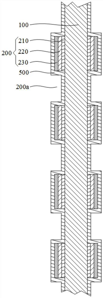 Electromagnetic shielding member and display