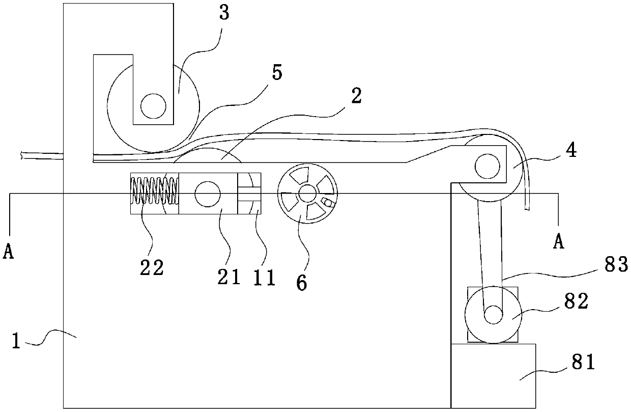 A dehydration device for clothing fabrics