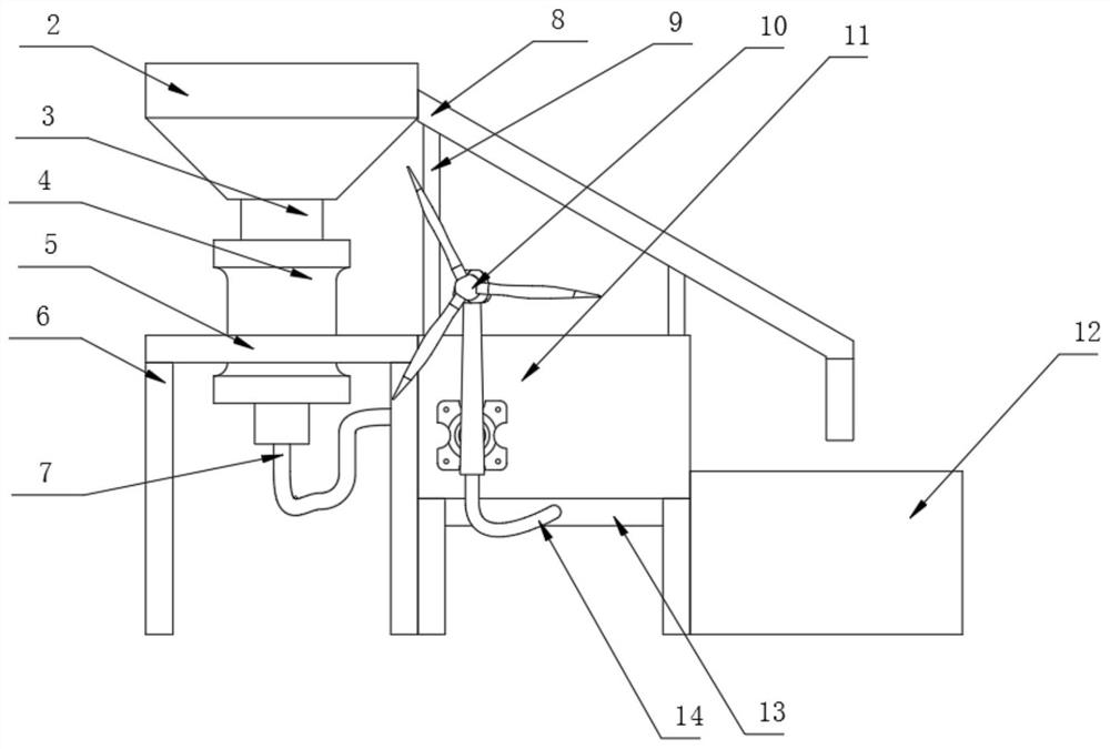 Aerodynamic water preparing machine