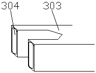 A pumping type automatic gluing device