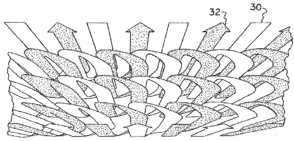 High effectiveness low pressure drop heat exchanger