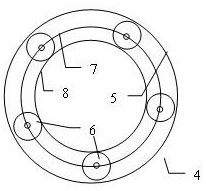 A one-way power conversion device with a swinging and rotating housing and a method for realizing the one-way power conversion