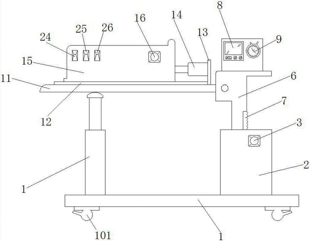 Multifunctional anti-thrombus foot-drop exercise rehabilitation apparatus