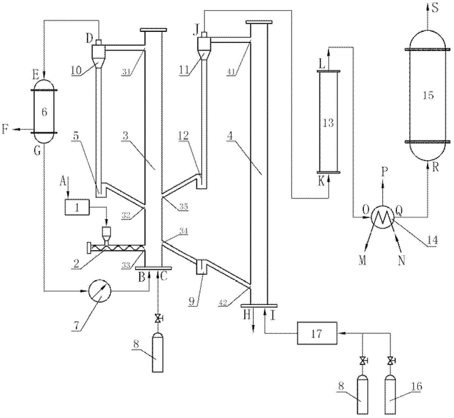 Method for preparing hydrocarbon type oil and hydrochloric acid through pyrolytic-catalytic plastic and device