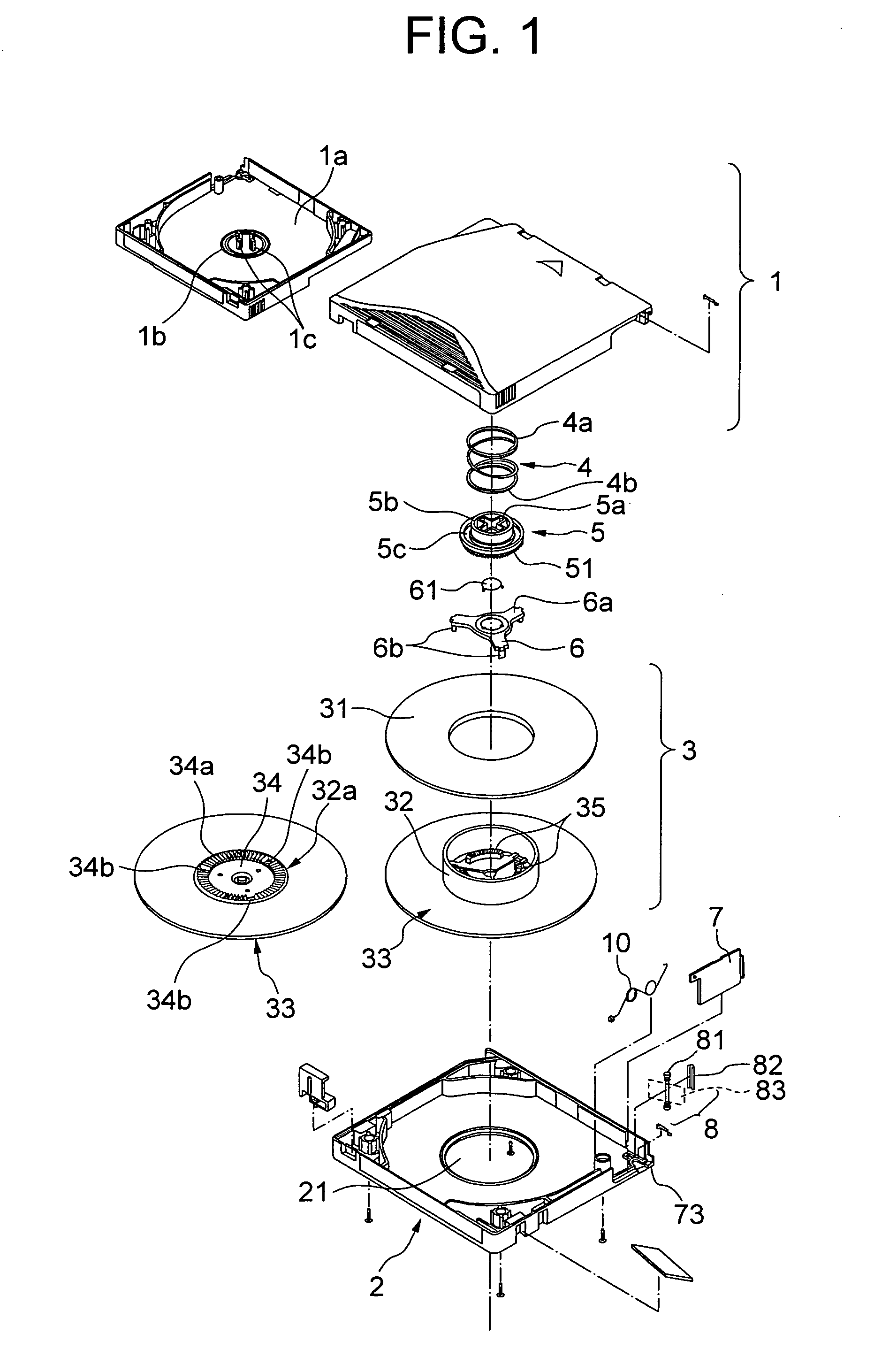 Molding mold, molding method and tape cartridge